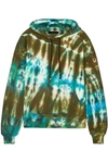 AMIRI OVERSIZED TIE-DYED COTTON-JERSEY HOODIE