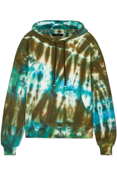 Amiri Oversized Tie-dyed Cotton-jersey Hoodie In Multicolor