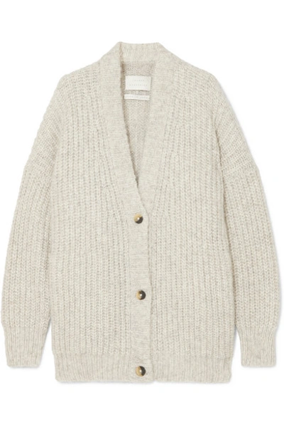 Lauren Manoogian Grandma Alpaca And Organic Cotton-blend Cardigan