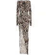 ALEXANDRE VAUTHIER LEOPARD-PRINT STRETCH-JERSEY GOWN,P00406200