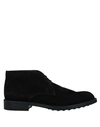 Tod's Ankle Boots In Black