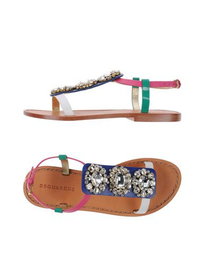 Dsquared2 Sandals In Blue