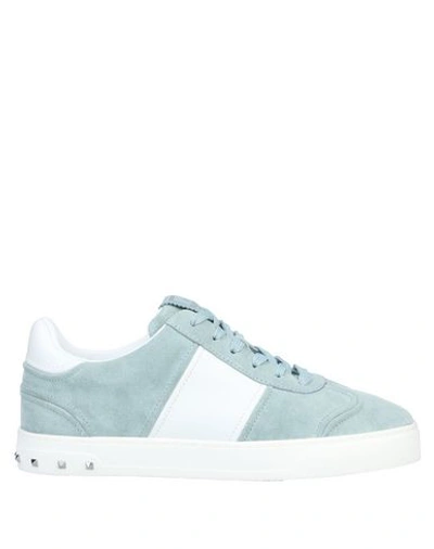 Valentino Sneakers In Pastel Blue