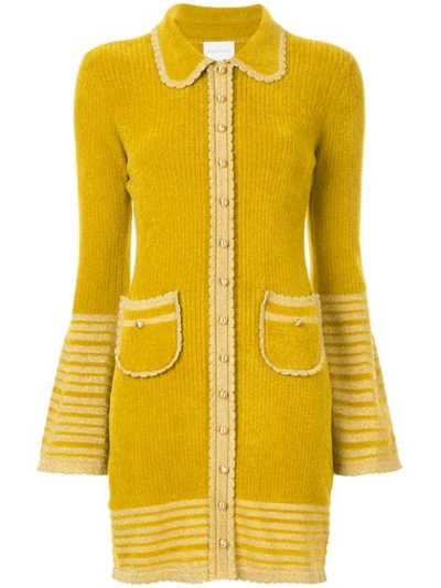 Alice Mccall Kashmir Mini连衣裙 In Yellow