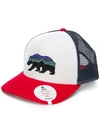 PATAGONIA BEAR EMBROIDERED BASEBALL CAP