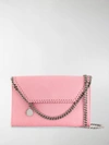 Stella Mccartney Falabella Mini Shoulder Bag In Pink