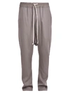 RICK OWENS GREY TROUSERS,11055584