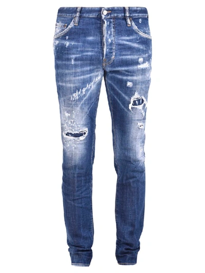 Dsquared2 Cool Guy Fit Jeans In Blue