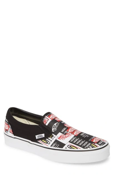 Vans Classic Slip-on In Black/ True White