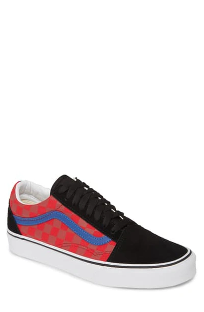 Vans Old Skool Sneaker In Rally Checker/ Multi/ Black