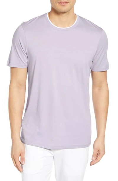 Ted Baker Sink Slim Fit T-shirt In Lilac