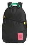 TOPO DESIGNS WATER REPELLENT LIGHT BACKPACK,TDLPS19BKBK