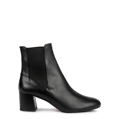 Atp Atelier Altea 65 Black Leather Ankle Boots