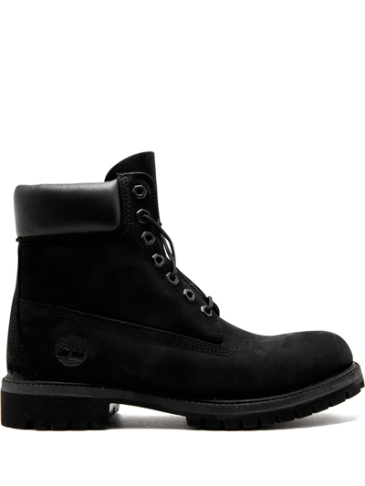Timberland Black Premium 6-inch Waterproof Boots