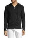 Robin's Jean Tiger Patch Cotton-blend Hoodie In Black