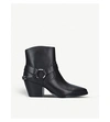 MICHAEL MICHAEL KORS GOLDIE LEATHER ANKLE BOOTS,854-10004-3797000109
