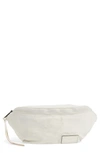 REBECCA MINKOFF NYLON BELT BAG - WHITE,SU18KWNB86