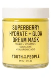 YOUTH TO THE PEOPLE SUPERBERRY HYDRATE + GLOW DREAM OVERNIGHT FACE MASK,K22