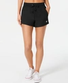 Champion Women's Reverse Weave High-waist Shorts In Black