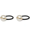 ROSANTICA EPICA FAUX PEARL HAIR TIES SET OF TWO,5057865738376