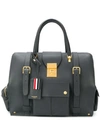 Thom Browne Exclusive Deerskin Mr. Thom Backpack In Grey