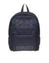 KENZO NYLON BACKPACK WITH EMBROIDERED TIGER,11055716