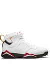 Jordan Air  7 Retro Cardinal Sneakers In White