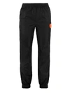 OFF-WHITE TECHNO FABRIC TRACK trousers,11056271