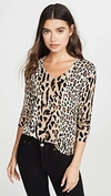 ATM ANTHONY THOMAS MELILLO Leopard Print Pullover