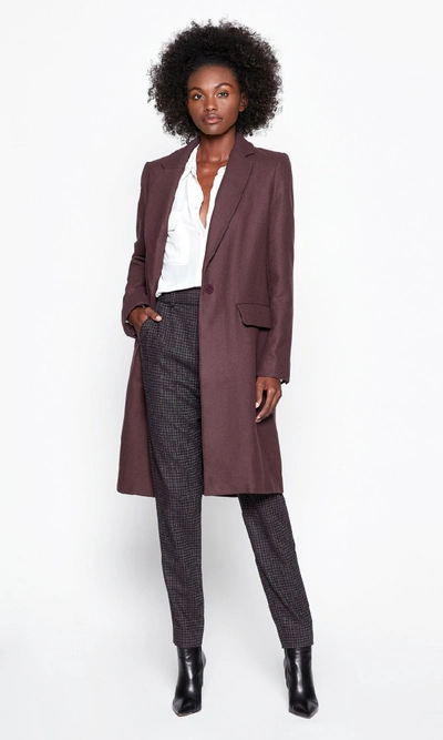 Equipment Arostide Trench In Aubergine Bis