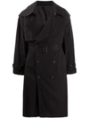 D.GNAK BY KANG.D DOUBLE BREASTED TRENCH COAT