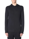 RICK OWENS HOODED SWEATER,166005
