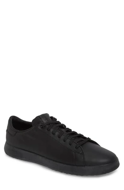 Cole Haan Grandpro Low Top Sneaker In Black/ Black Leather
