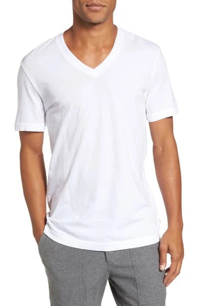 James Perse Combed Cotton-jersey T-shirt In White
