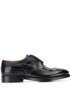 ALBERTO FASCIANI DISTRESSED BROGUES