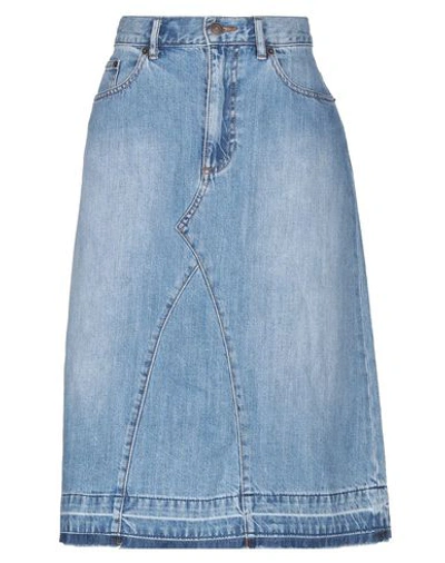 Marc Jacobs Denim Skirt In Blue
