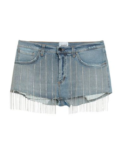 Dondup Denim Shorts In Blue