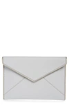 REBECCA MINKOFF LEO ENVELOPE CLUTCH - GREY,HS19ESSC17