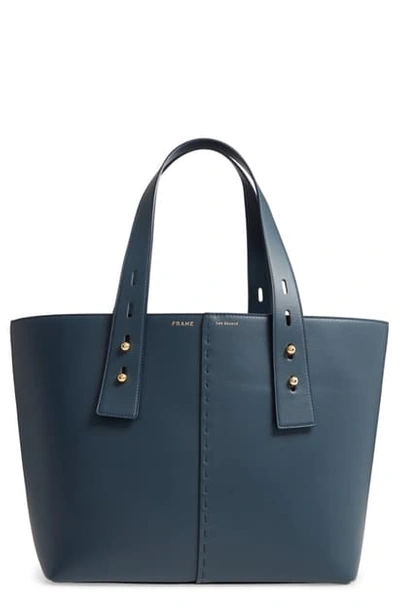 Frame Les Second Medium Tote - Blue In Navy
