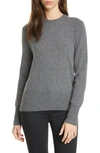 Equipment Sloane Cashmere Sweater In Heather Grey