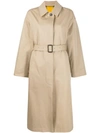 MACKINTOSH AMULREE HONEY COTTON & VIRGIN WOOL OVERSIZED REVERSIBLE TRENCH COAT | LM-1014R