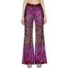 HALPERN SSENSE EXCLUSIVE PINK SEQUIN STOVEPIPE TROUSERS
