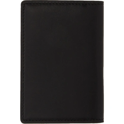 Common Projects Logo-print Leather Bifold Wallet In Black