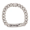 OFF-WHITE OFF-WHITE SILVER SWEETHEART CHOKER NECKLACE