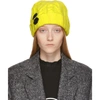 OFF-WHITE OFF-WHITE YELLOW KNIT POP COLOR BEANIE