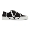 VALENTINO GARAVANI VALENTINO 黑色 AND 白色 TRICKS 运动鞋