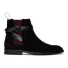 PS BY PAUL SMITH PS BY PAUL SMITH BLACK SUEDE HARROW CHELSEA BOOTS