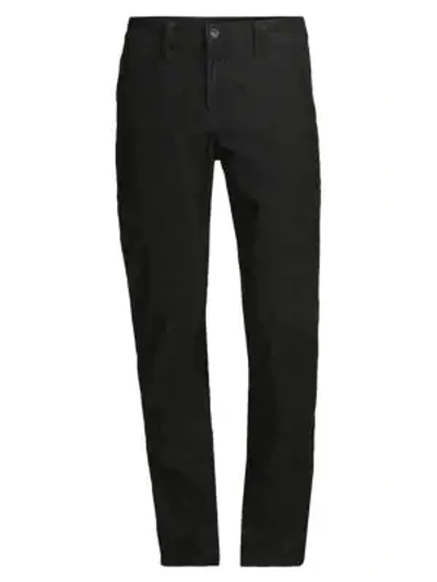 7 For All Mankind Corduroy Chino Pants In Black