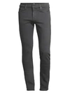 7 For All Mankind Men's Paxton Skinny Twill Jeans In Dark Grey