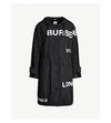 BURBERRY HORSEFERRY LOGO-PRINT SHELL HOODED PARKA JACKET